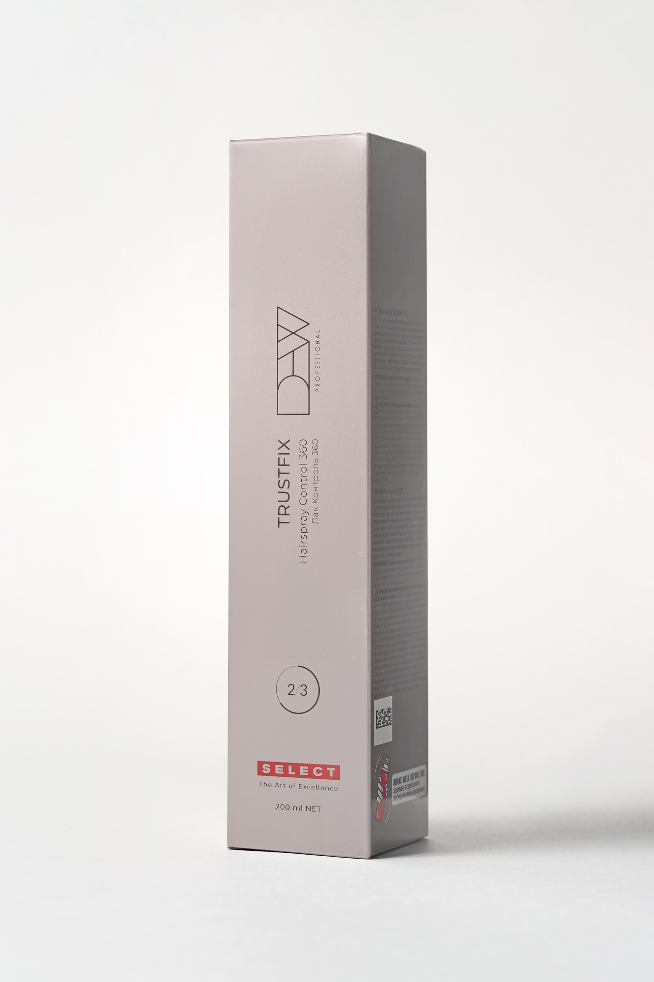 Лак для укладки волос Dew Professional Hairspray Control 360 HC360/200B (200мл) — фото 2