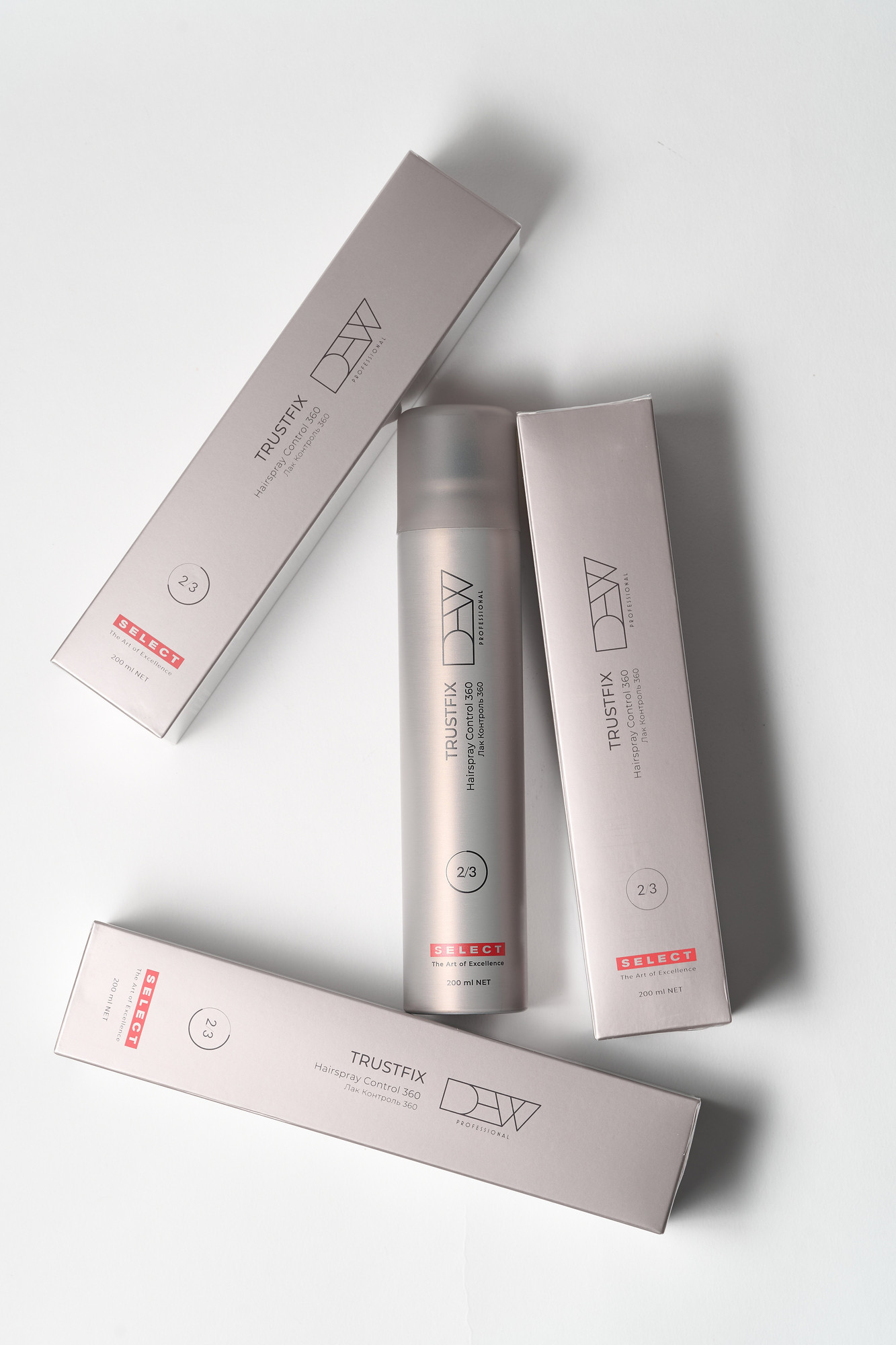 Лак для укладки волос Dew Professional Hairspray Control 360 HC360/200B (200мл) — фото 4