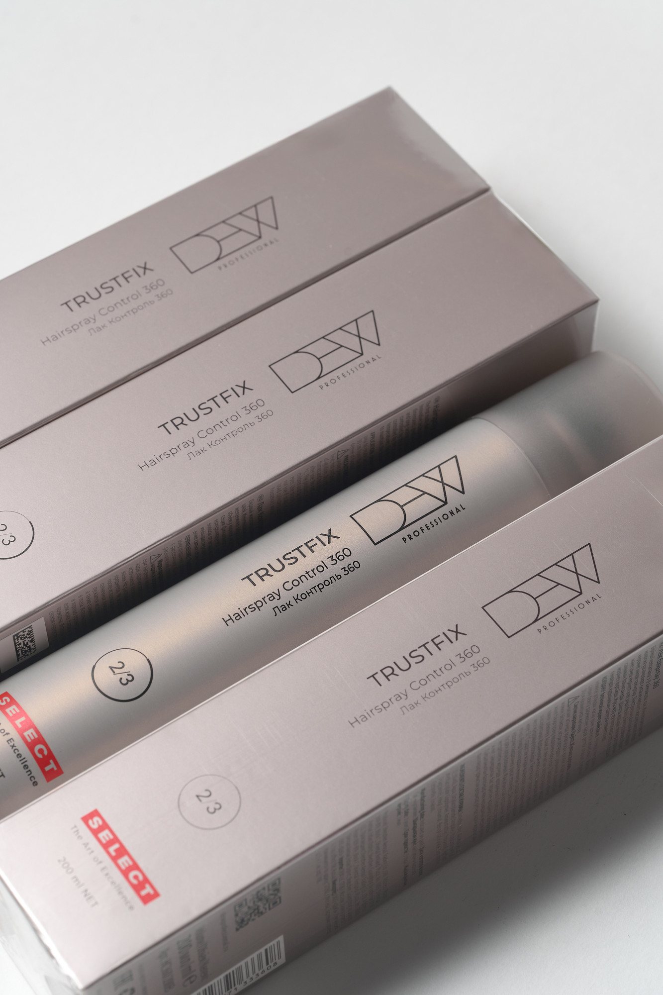 Лак для укладки волос Dew Professional Hairspray Control 360 HC360/200B (200мл) — фото 3