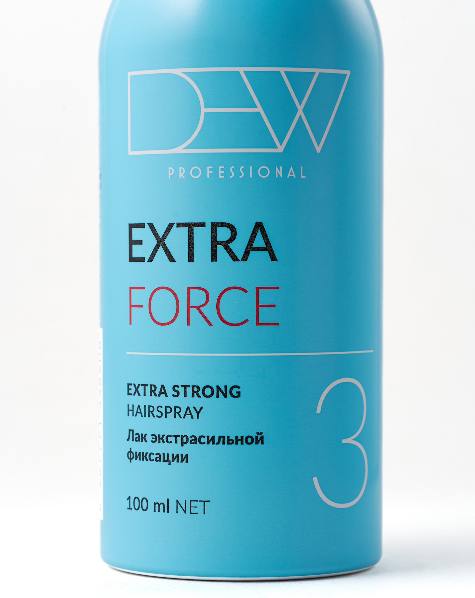 Лак для укладки волос Dew Professional Force Экстрасильной фиксации 15FESH/100 (100мл) — фото 4