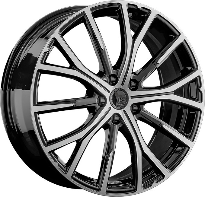 Литой диск LS wheels Forged FG21 19x8" 5x120мм DIA 72.6мм ET 30мм BKF