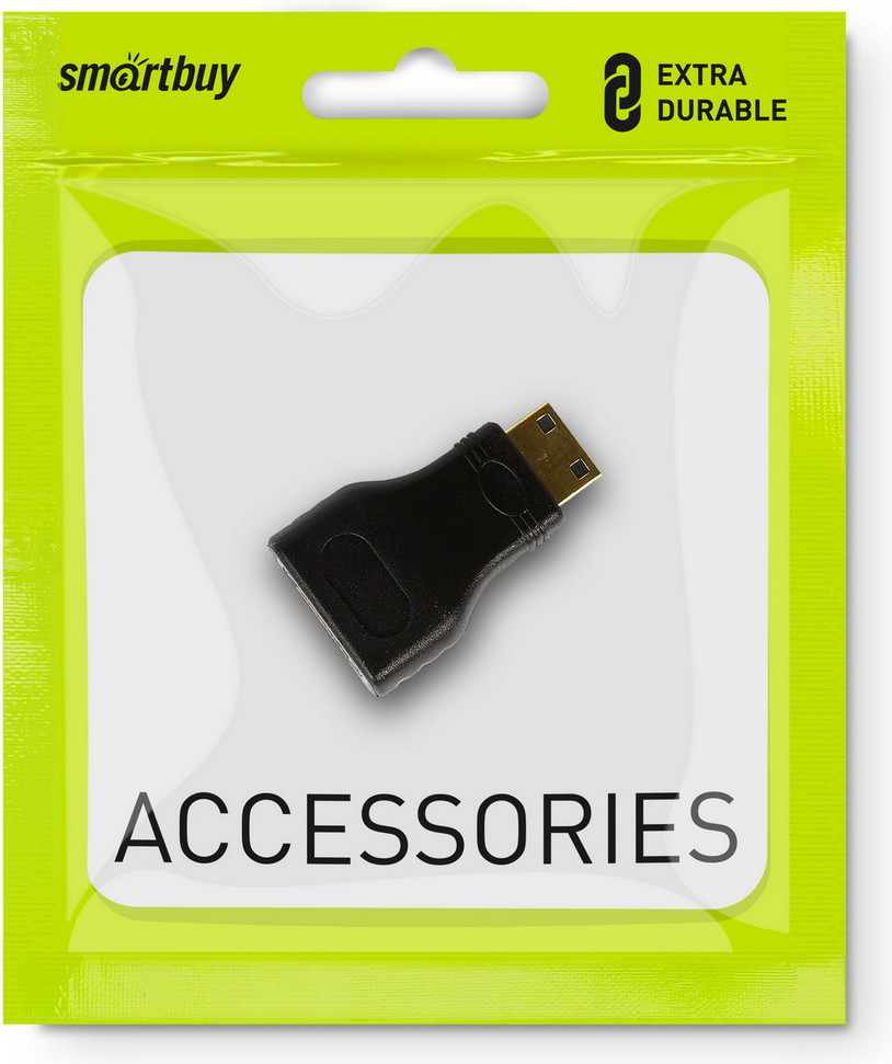 Адаптер SmartBuy Mini HDMI M-HDMI F (A115)/50 / A115 — фото 3