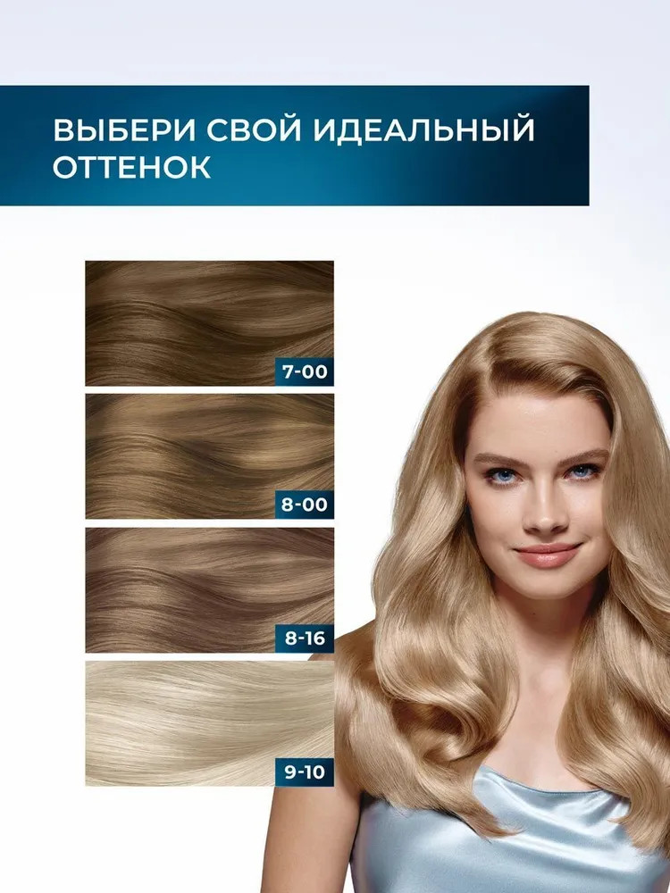 Краска-мусс для волос Глисс Кур Mousse Expert тон 8.00 средне-русый — фото 6