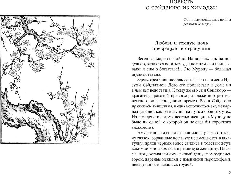 Художественная книга Азбука Пять женщин, предавшихся любви (Сайкаку И. 9785389304765) — фото 3