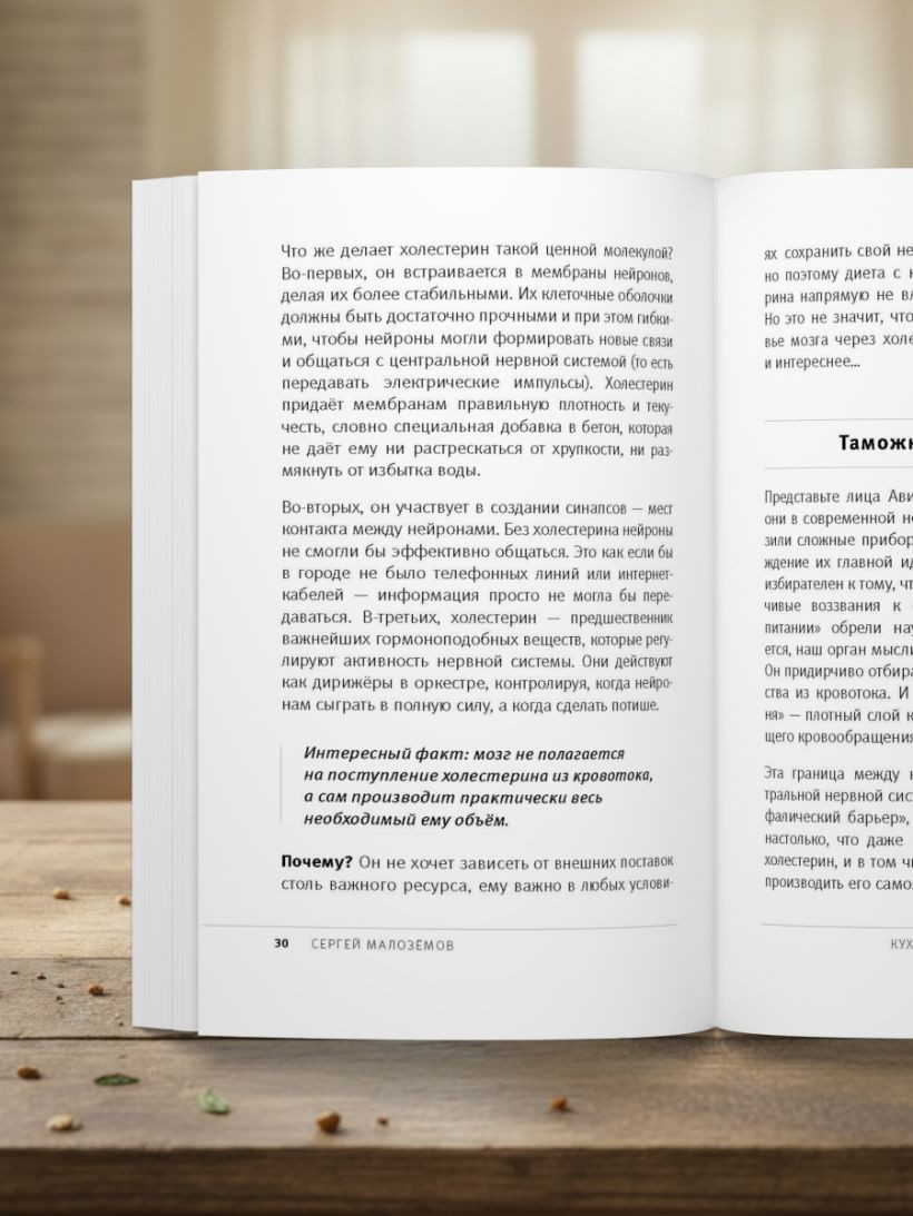 Книга Бомбора Еда для мозга (Малоземов Сергей 9785042211119) — фото 2