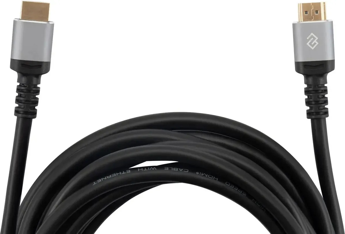 Кабель Digma D-HDMI-V2.0-3M (3м, черный) — фото 5