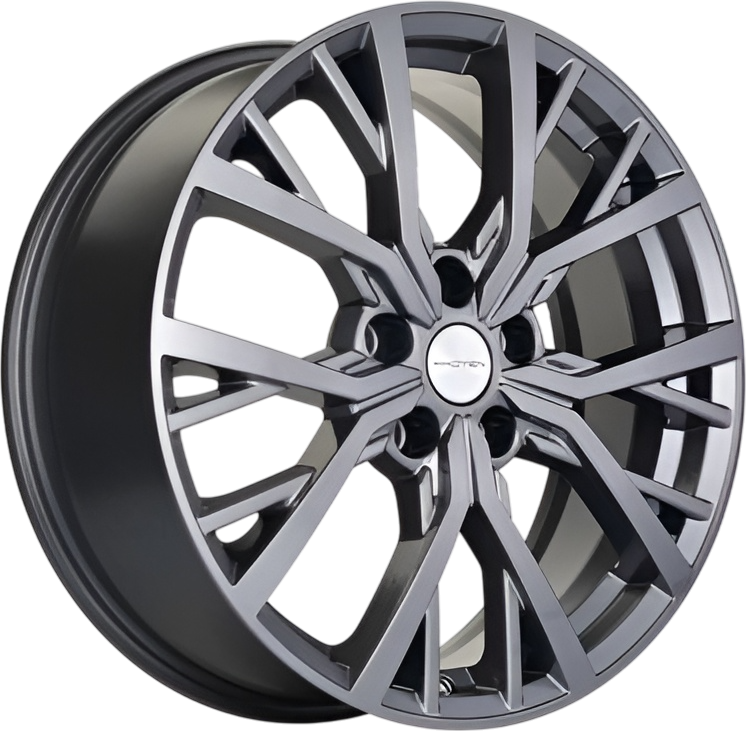 Литой диск Khomen KHW1806 Changan/Geely/Lexus 18x7" 5x114.3мм DIA 60.1мм ET 45мм (Gray)