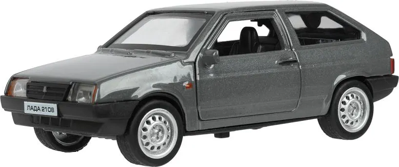 Автомобиль игрушечный Технопарк Lada-2108 Спутник / 2108-12-GY-WOD