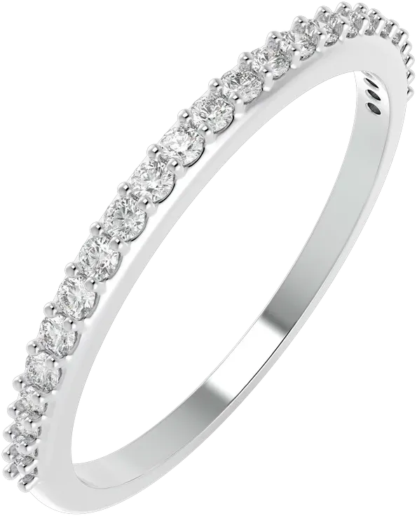 Кольцо из белого золота ZORKA 2D0092.14K.W (р.17.5, с бриллиантом)