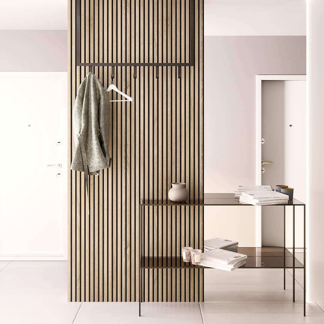 Реечная панель STELLA Trend Standart Дуб Сонома МДФ (2780х600х21) — фото 2