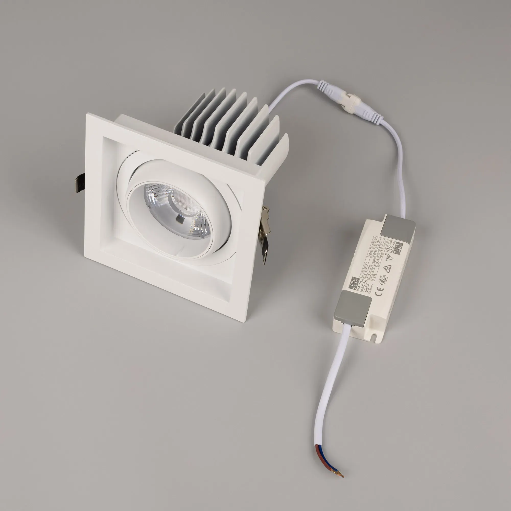 Точечный светильник Arlight MS-VORTEX-BUILT-S140x140-30W Day4000 WH-WH 17 deg / 057921 — фото 6