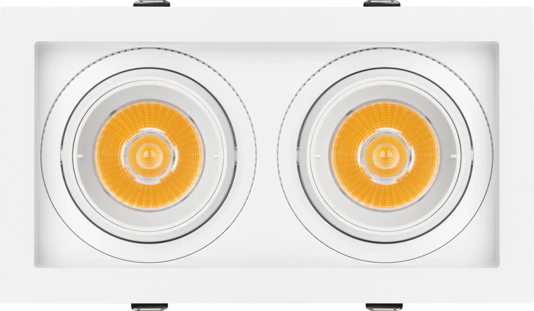 Точечный светильник Arlight MS-VORTEX-BUILT-S210x117-2x20W Day4000 WH-WH 20 deg / 057769 — фото 3