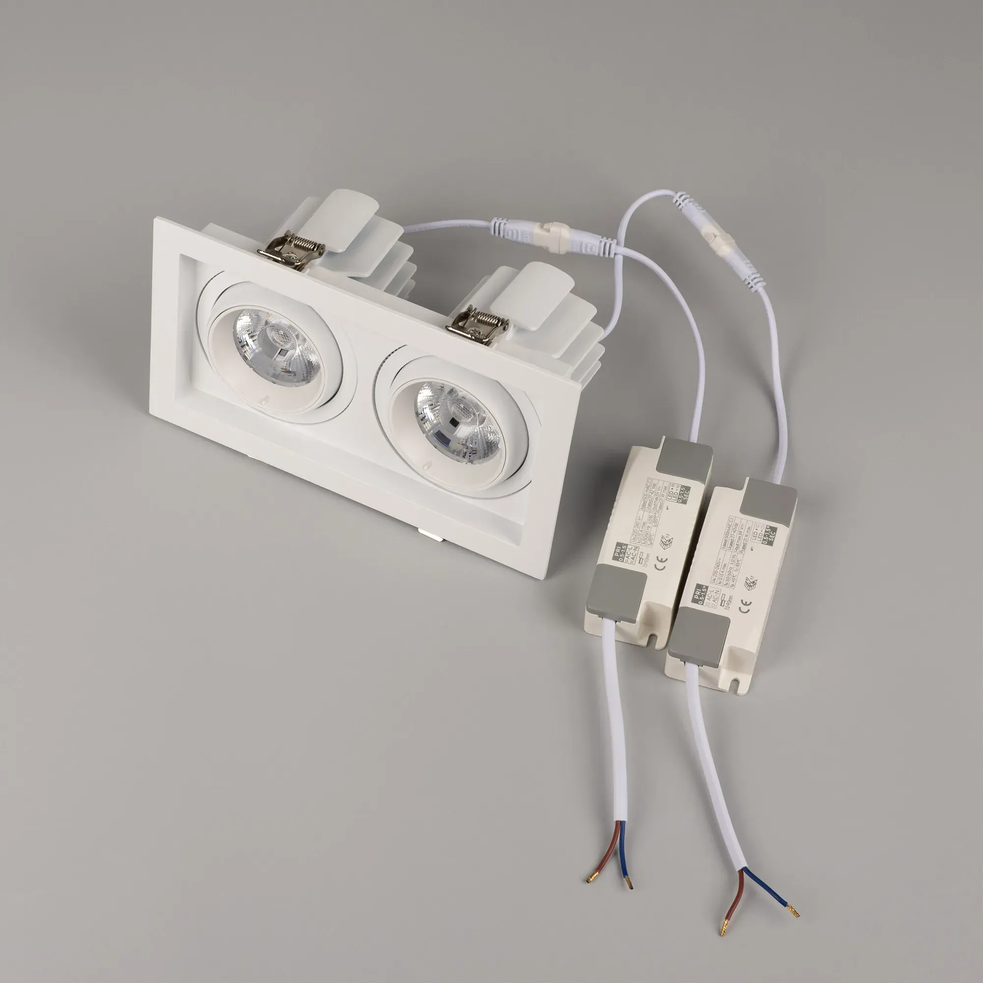 Точечный светильник Arlight MS-VORTEX-BUILT-S210x117-2x20W Day4000 WH-WH 20 deg / 057769 — фото 4