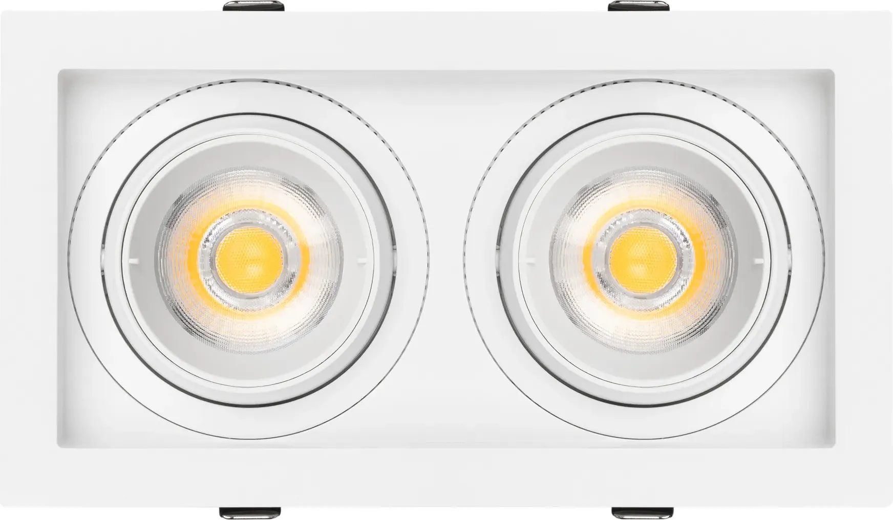 Точечный светильник Arlight MS-VORTEX-BUILT-S210x117-2x20W Day4000 WH-WH 40 deg / 057768 — фото 2