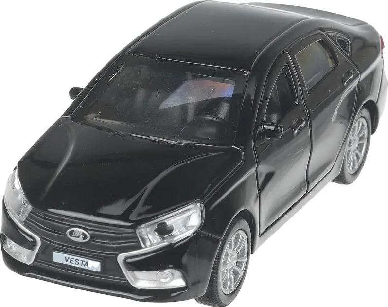 Автомобиль игрушечный Технопарк Lada Vesta / VESTA-12-BK-WOD
