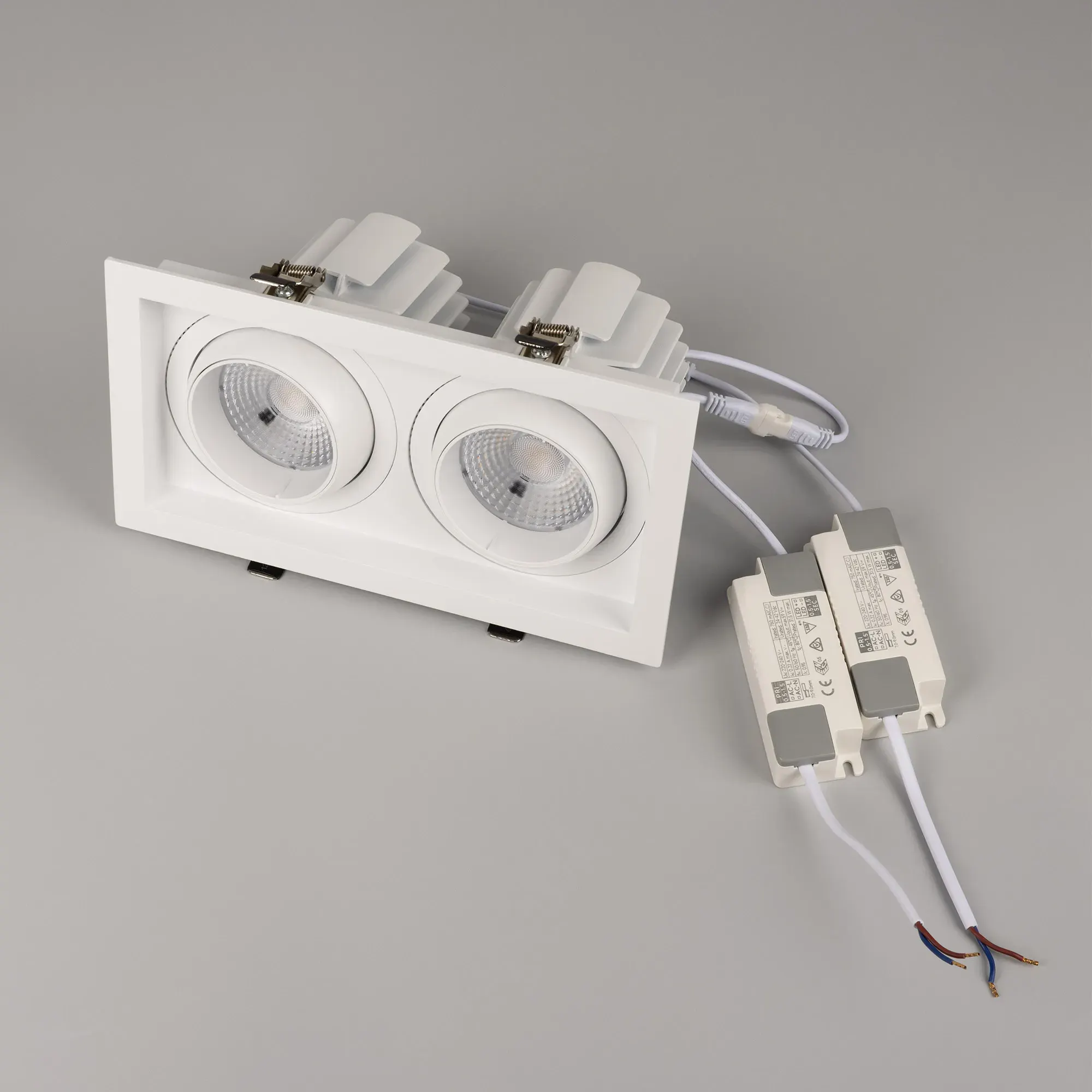 Точечный светильник Arlight MS-VORTEX-BUILT-S250x140-2x30W Day4000 WH-WH 50 deg / 042370 — фото 5
