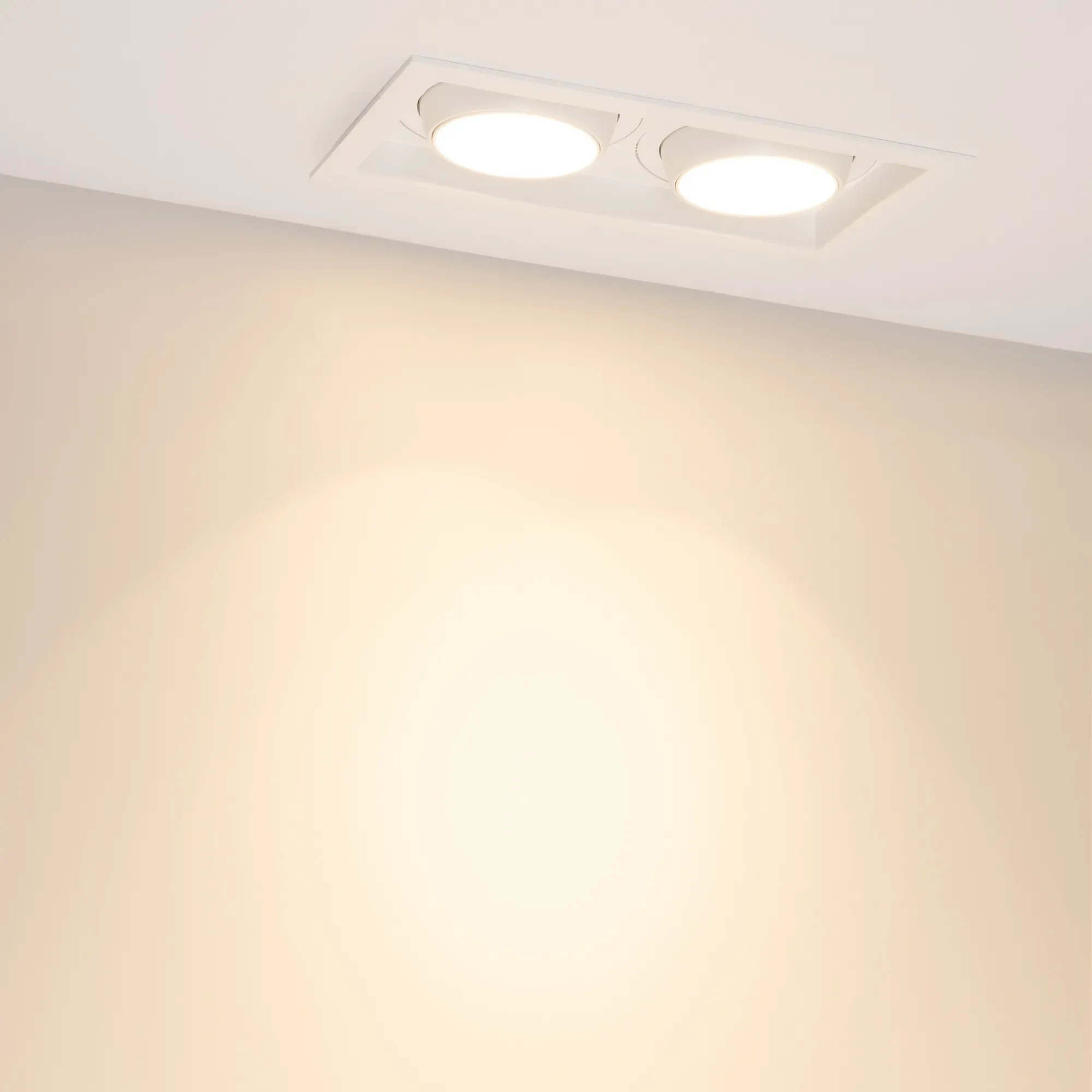 Точечный светильник Arlight MS-VORTEX-BUILT-S250x140-2x30W Warm3000 WH-WH 17 deg / 057767 — фото 5