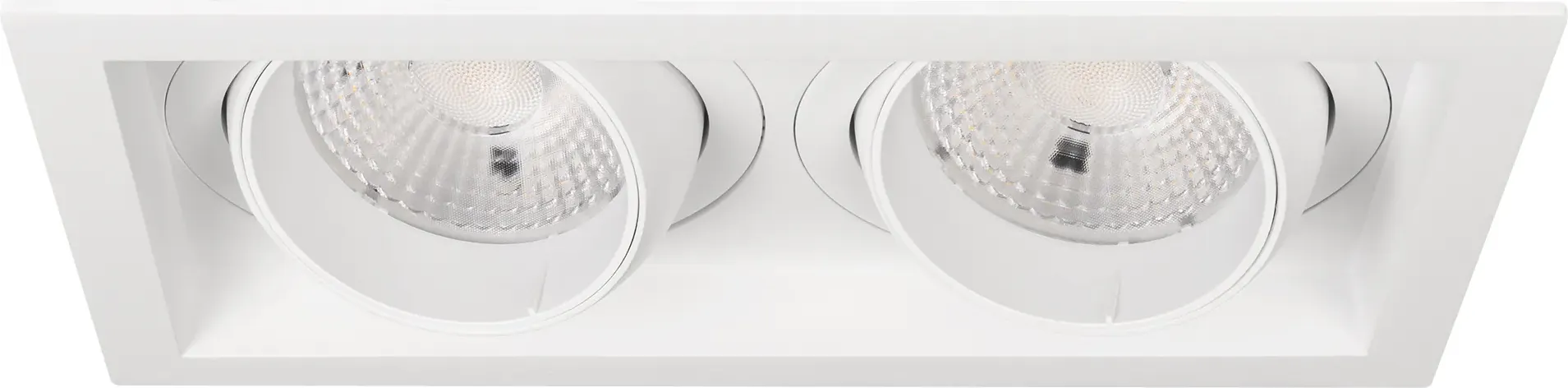 Точечный светильник Arlight MS-VORTEX-BUILT-S250x140-2x30W Warm3000 WH-WH 50 deg / 042369