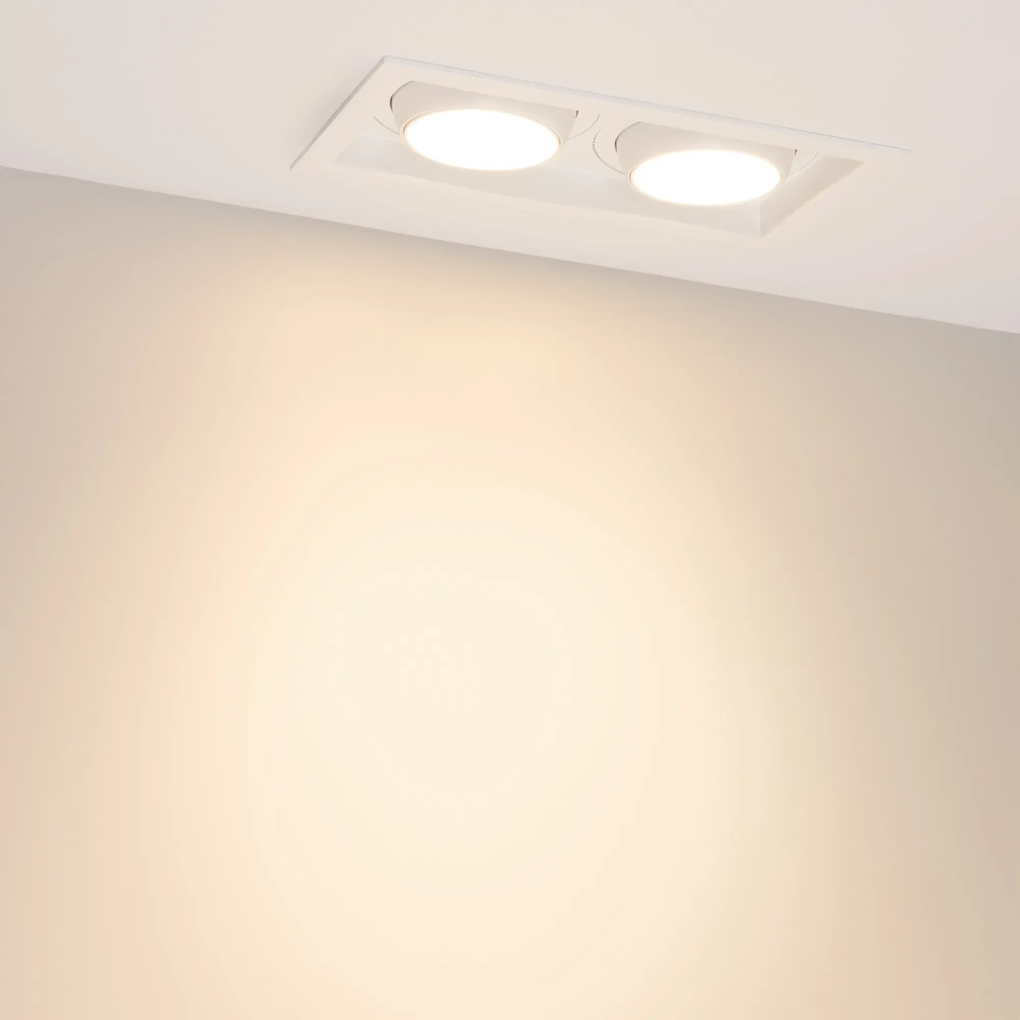 Точечный светильник Arlight MS-VORTEX-BUILT-S250x140-2x30W Warm3000 WH-WH 50 deg / 042369 — фото 6