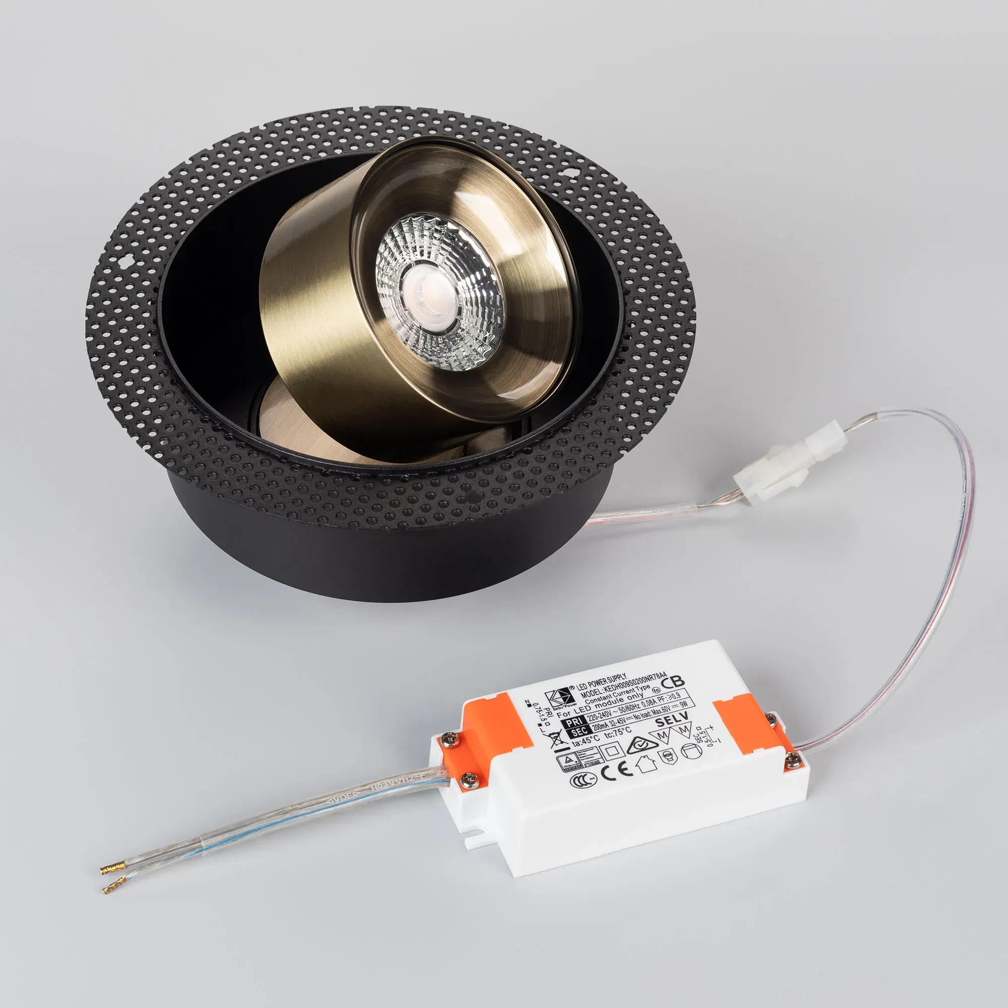 Точечный светильник Arlight SP-PLURIO-BUILT-TRIMLESS-R160-9W Day4000 BK-ABRS 36 deg / 038075 — фото 3