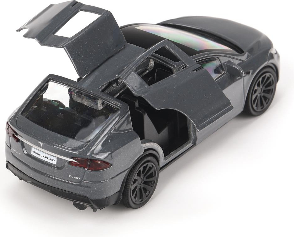 Автомобиль игрушечный Технопарк Tesla Model X Plaid / MODELX-12-GY-WOD — фото 4