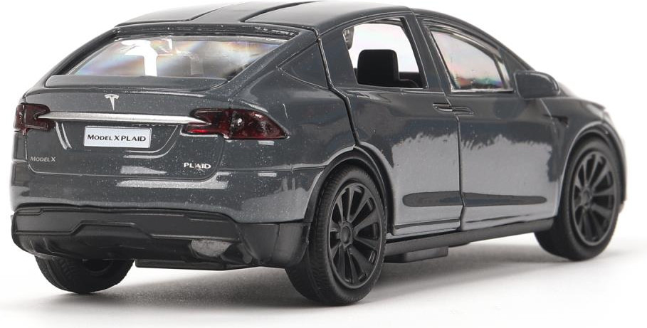 Автомобиль игрушечный Технопарк Tesla Model X Plaid / MODELX-12-GY-WOD — фото 2