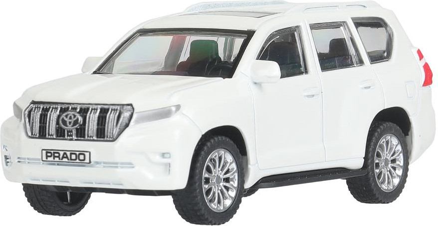 Автомобиль игрушечный Технопарк Toyota Land Cruiser Prado / PRADO-11-WH