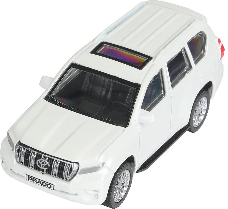Автомобиль игрушечный Технопарк Toyota Land Cruiser Prado / PRADO-11-WH — фото 4