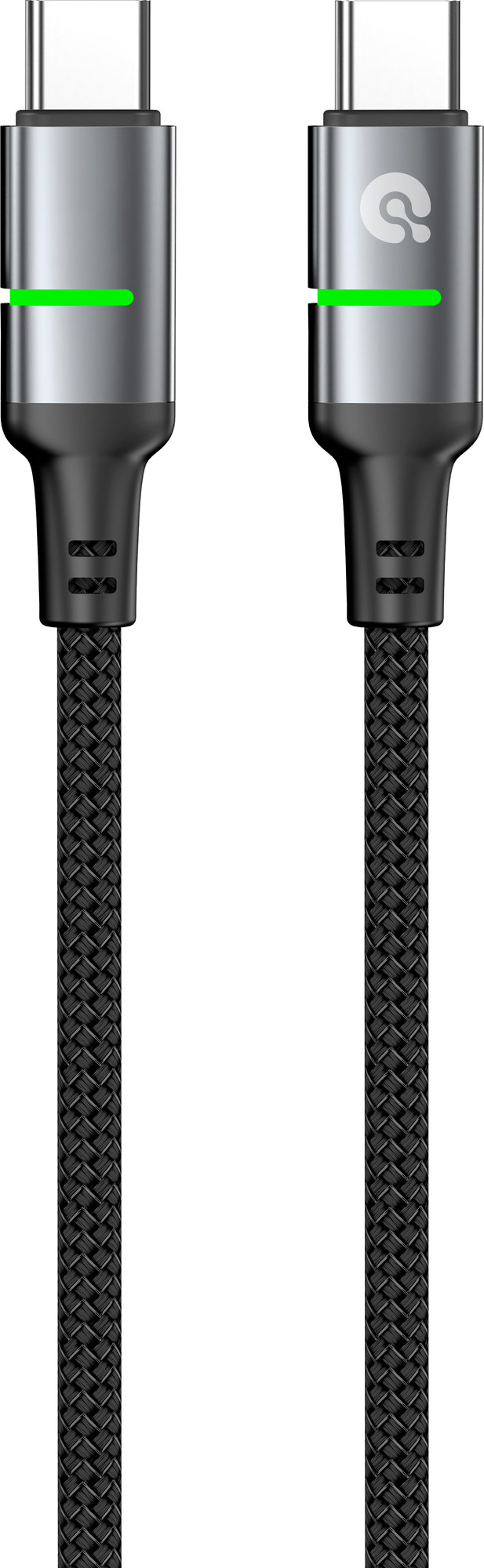 Кабель Atomic SparkX USB-C-USB-C / 30.416 (1.2м, черный)