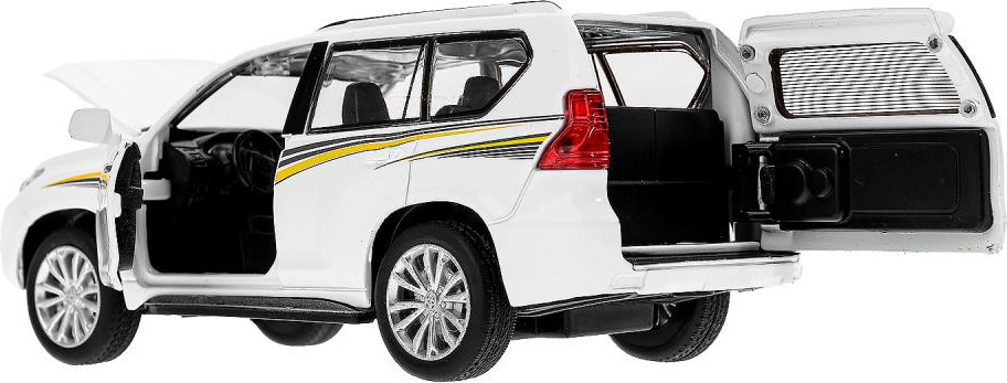 Масштабная модель автомобиля Технопарк Toyota Land Cruiser Prado / SB-68482W — фото 5