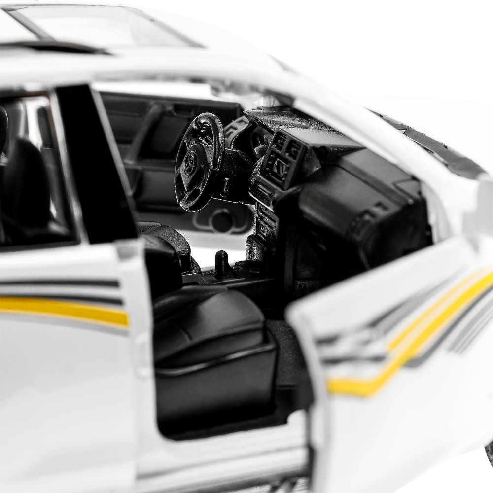 Масштабная модель автомобиля Технопарк Toyota Land Cruiser Prado / SB-68482W — фото 6