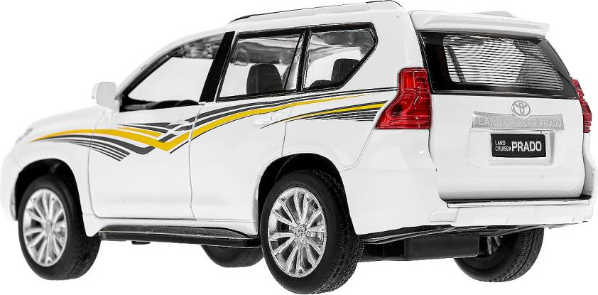Масштабная модель автомобиля Технопарк Toyota Land Cruiser Prado / SB-68482W — фото 4
