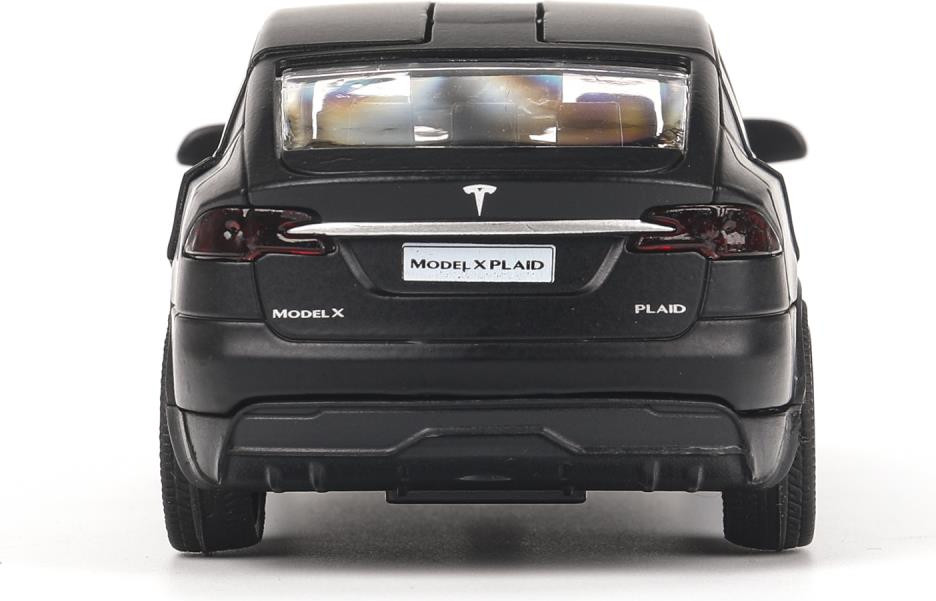 Автомобиль игрушечный Технопарк Tesla Model X Plaid / MODELX-12SLMAT-BK-WOD — фото 6