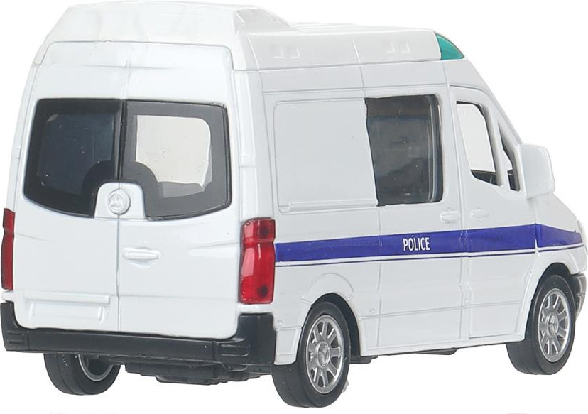Автомобиль игрушечный Технопарк Mercedes-Benz Sprinter Полиция / 67718 — фото 3