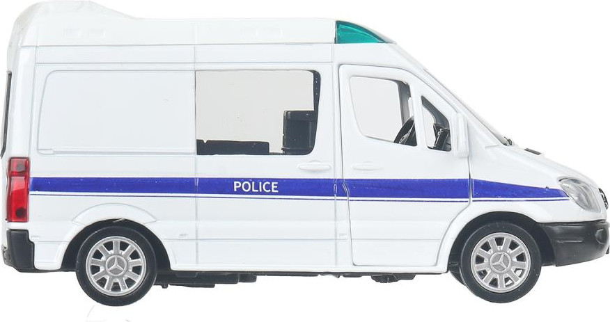 Автомобиль игрушечный Технопарк Mercedes-Benz Sprinter Полиция / 67718 — фото 2