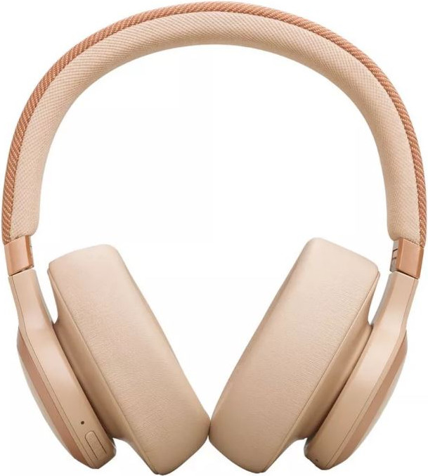 Беспроводные наушники JBL Live 770NC / JBLLIVE770NCSAT (бежевый) — фото 3