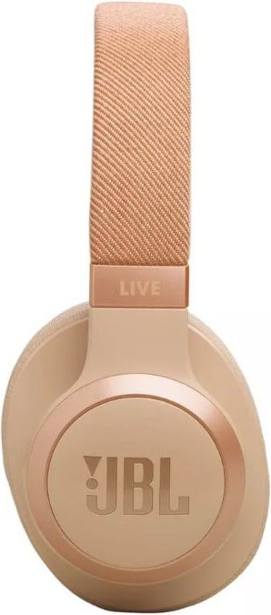 Беспроводные наушники JBL Live 770NC / JBLLIVE770NCSAT (бежевый) — фото 5