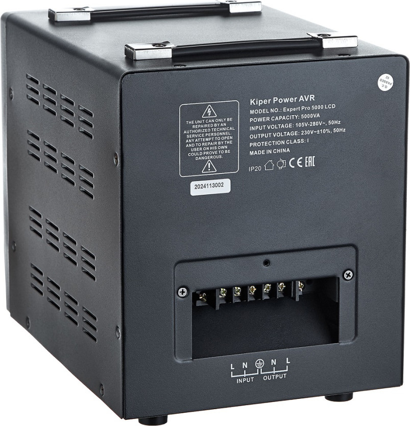 Стабилизатор напряжения Kiper Power Expert Pro 5000 LCD (5000VA/3000W) — фото 4