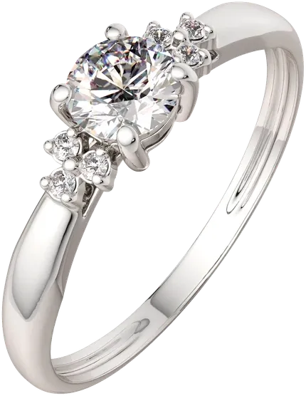 Кольцо из белого золота ZORKA 210654.14K.W (р.16.5, с фианитами)