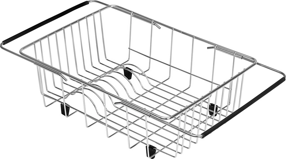 Мойка кухонная Arfeka Eco AR 45x50 + CL AR F+DS AR (Satin Decor, с дозатором и коландером) — фото 3