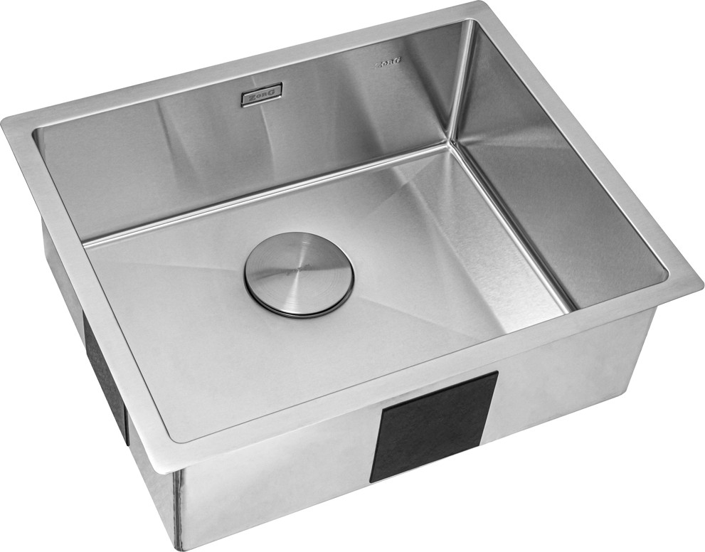 Мойка кухонная ZORG ZRN 4555 Premium Satin — фото 2