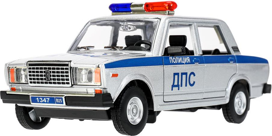 Масштабная модель автомобиля Технопарк Lada Ваз 2107 / FY2407P