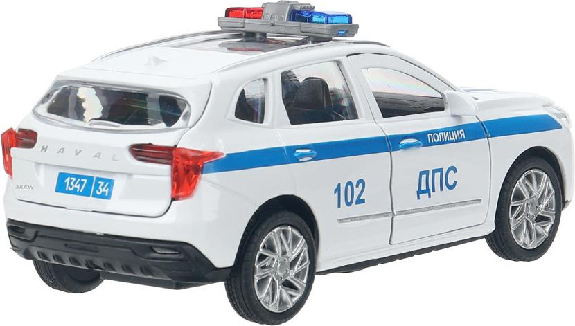 Автомобиль игрушечный Технопарк Haval Jolion Полиция / JOLION-12SLPOL-WH — фото 3