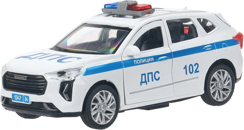 Автомобиль игрушечный Технопарк Haval Jolion Полиция / JOLION-12SLPOL-WH