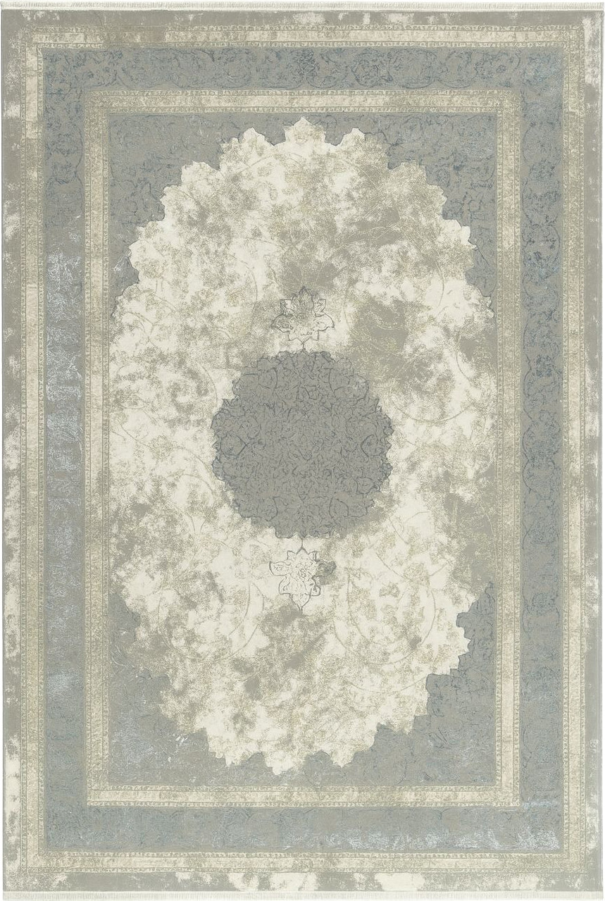 Ковер Radjab Carpet Амальфи Прямоугольник A5000A (1.5x2, Cream/L.Grey)