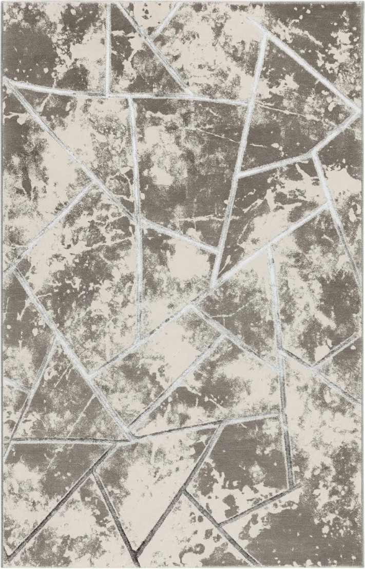 Ковер Radjab Carpet Амальфи Прямоугольник 01518B (1.5x2, C.Grey/Antrasit)