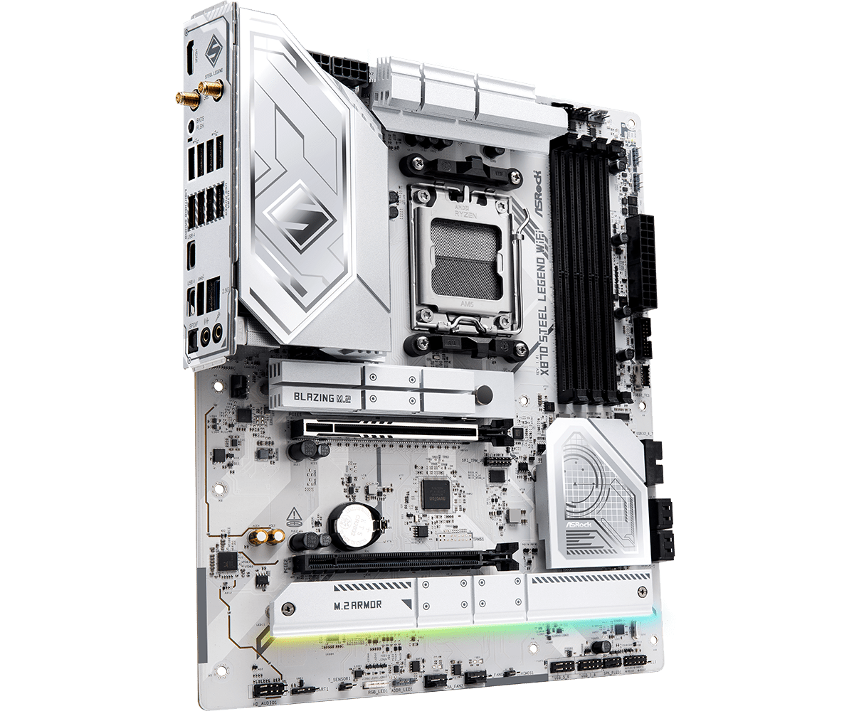 Материнская плата AsRock X870 Steel Legend WiFi — фото 4