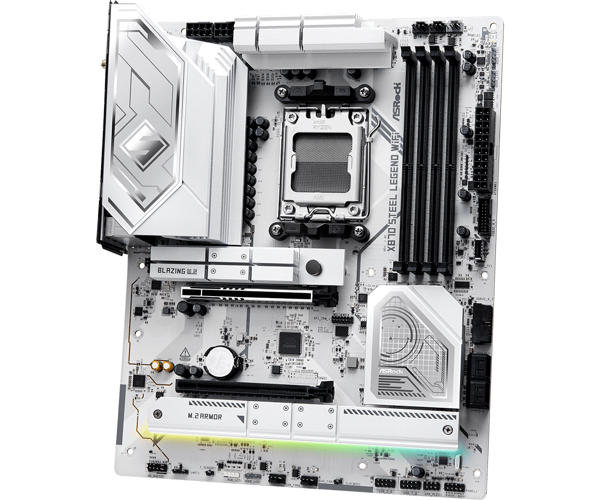 Материнская плата AsRock X870 Steel Legend WiFi — фото 3