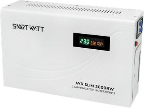 Стабилизатор напряжения SmartWatt AVR Slim 5000RW