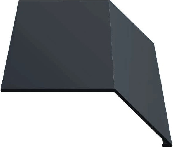Планка карнизная Скайпрофиль Эконом Плюс-Пэ-мат-RAL7024 (2м)